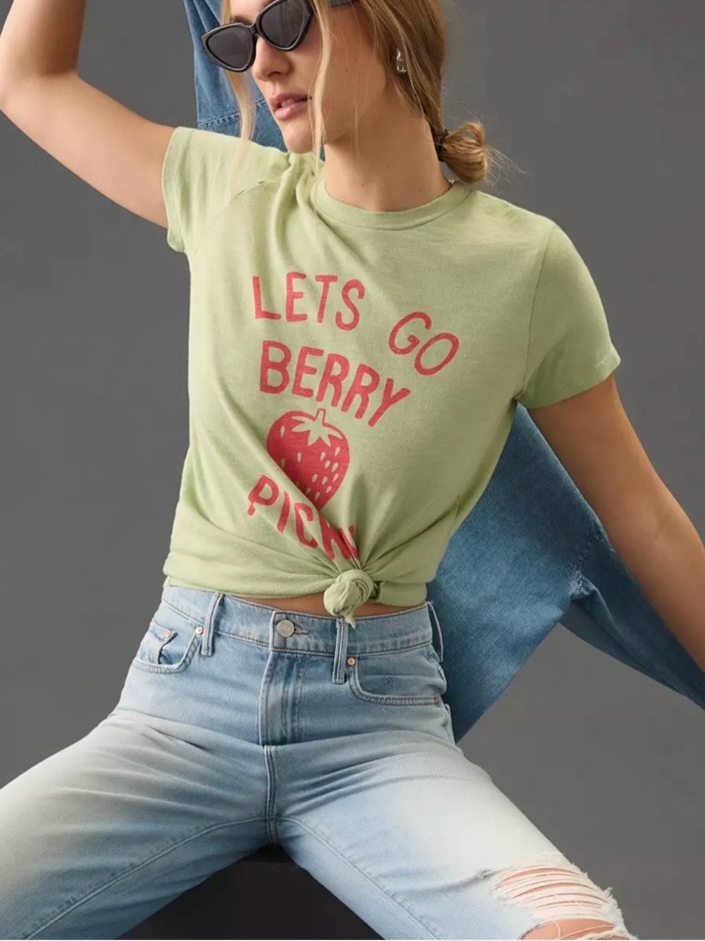 Mother Superior Anthropologie Lets Go Berry Picking Lil Sinful Tee